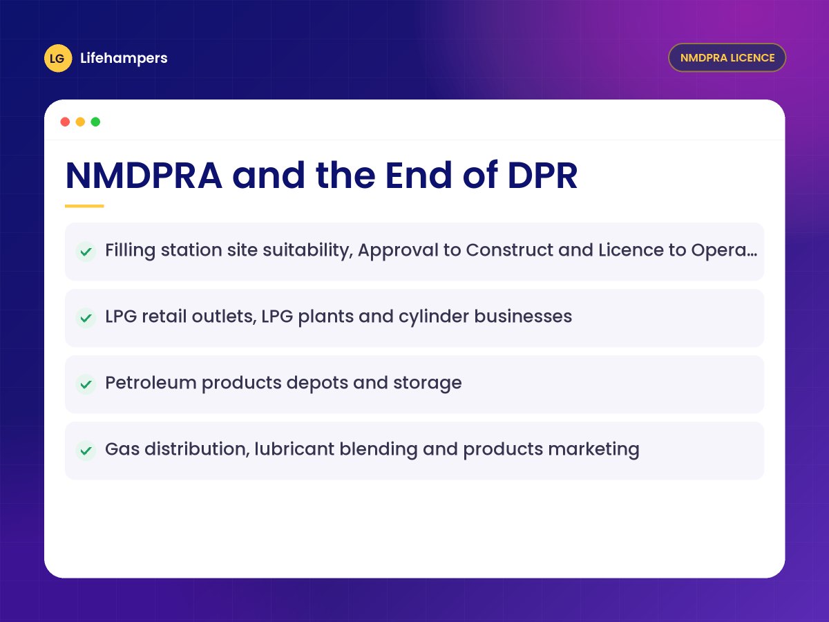 NMDPRA and the End of DPR
